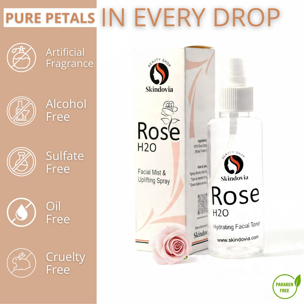 100% Pure Rose Water (120ml)