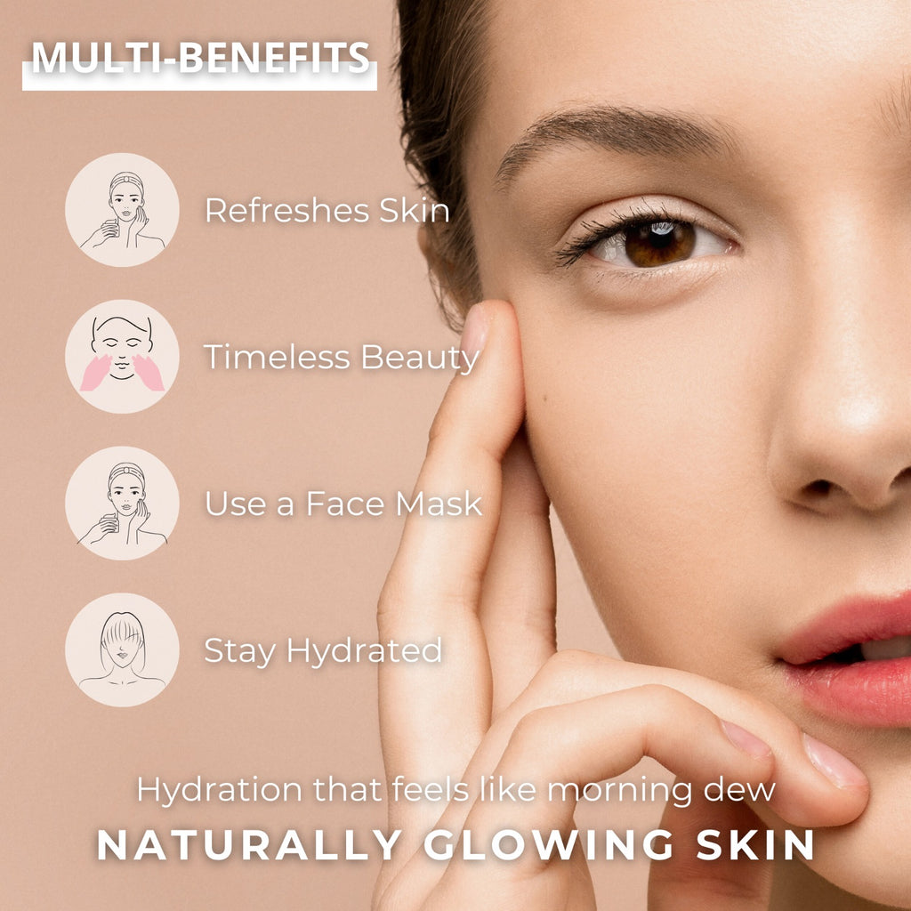 Ultimate Glow Pack - ( 9 Masks + Rose Water)