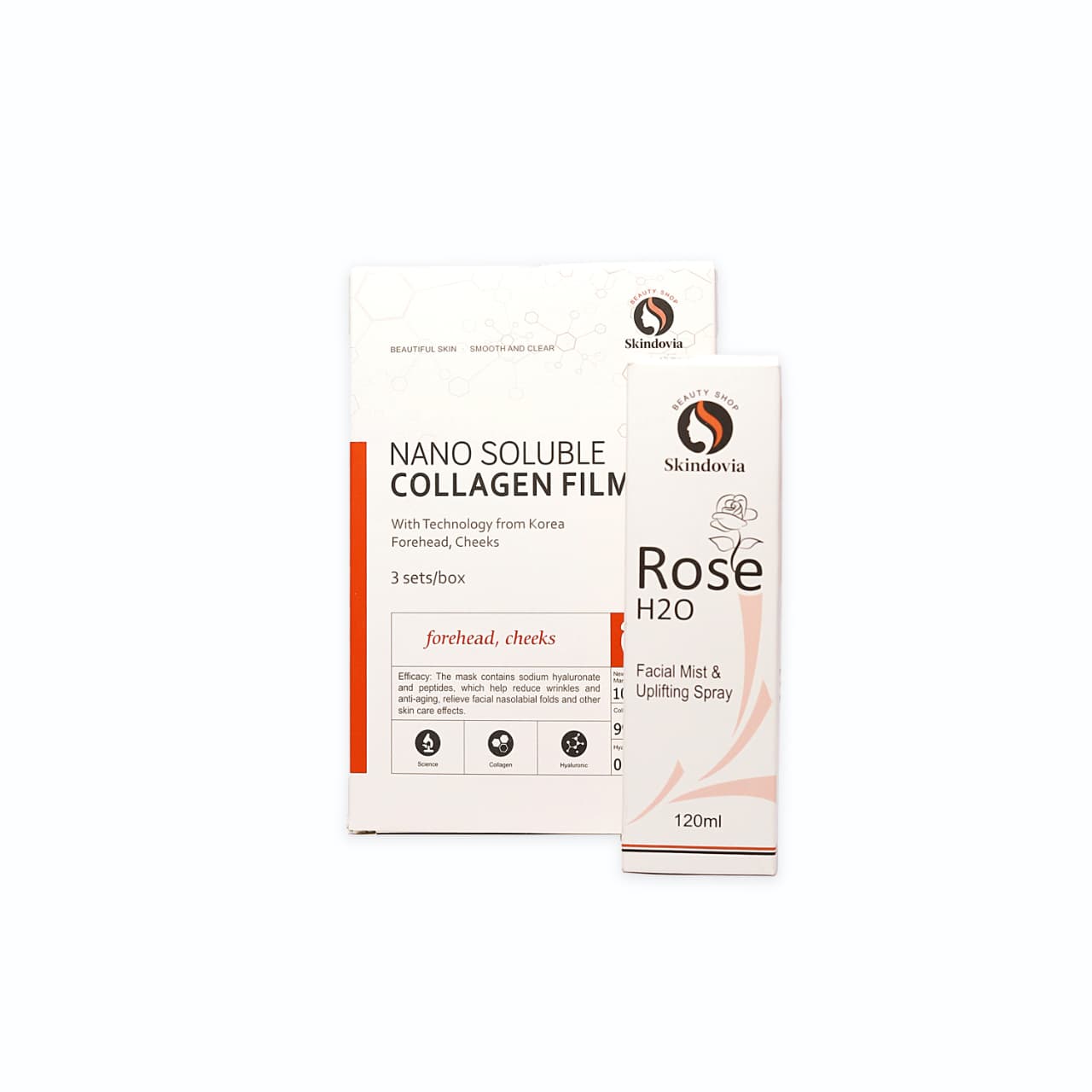 Glow Duo Pack - (3 Mask + 1 Rose Water)