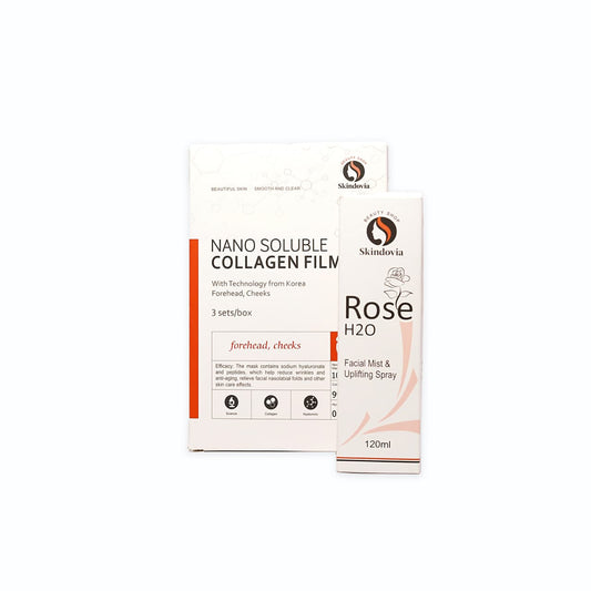 Glow Duo Pack - (3 Mask + 1 Rose Water)